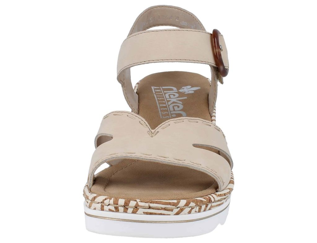 Rieker Keilsandaletten 67173 Damen 31353430373139 Beige 37 Produktbild 85