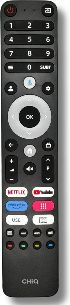 Originale Chiq TV Fernbedienung U43QM8V
