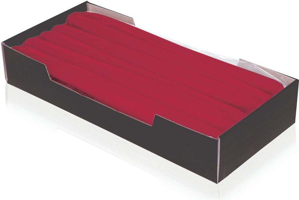 Spitzkerze 250x25mm bordeaux WIEDEMANN 203039.067 Produktbild 