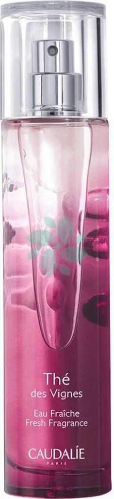 A bottle of Caudalie Thé Des Vignes Eau Fraiche.