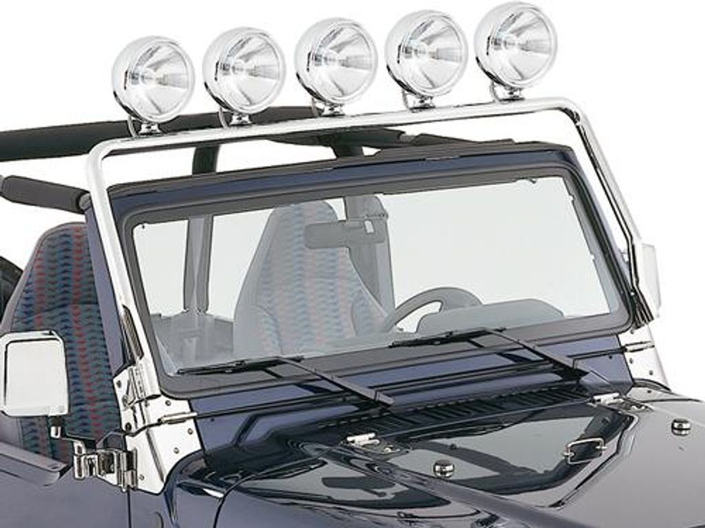 Držák světel Nerezový držák světel Jeep Wrangler TJ 96-02 Obrázek produktu 