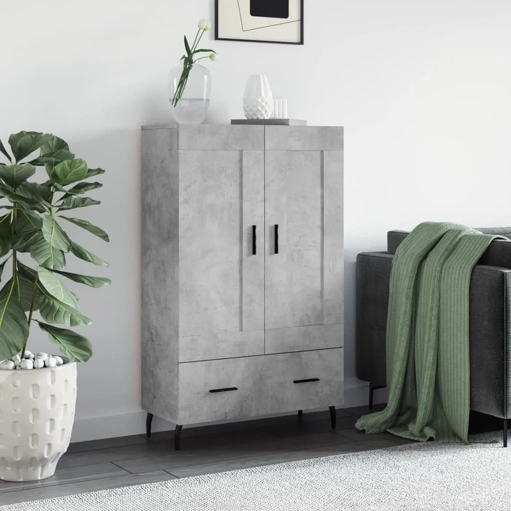 Mobile Buffet Grigio Cemento 115cm | Arredamento Moderno The Living Store - 1