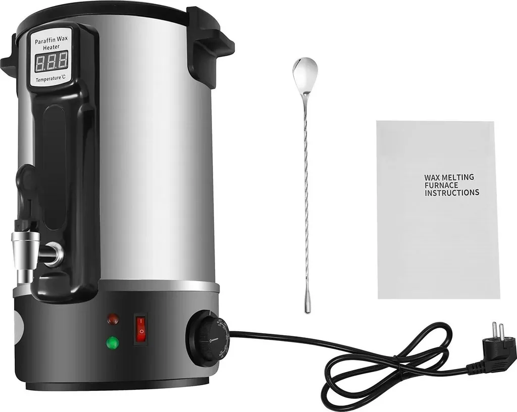 Machine à fabriquer des bougies 8L en inox pour atelier créatif DIY