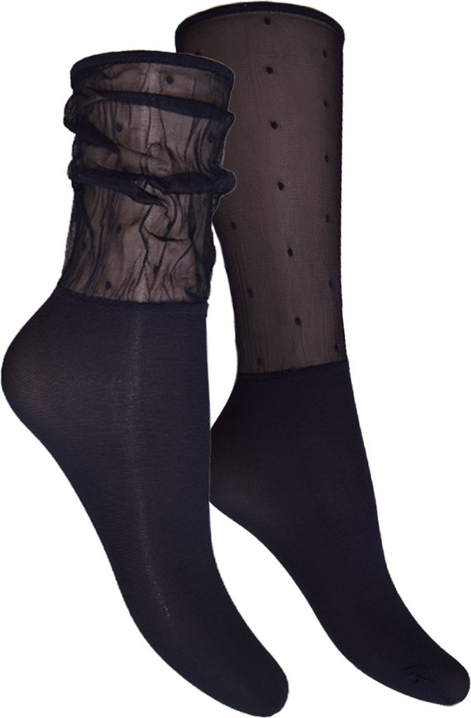 Tüll-Söckchen BREZZA black-onesize