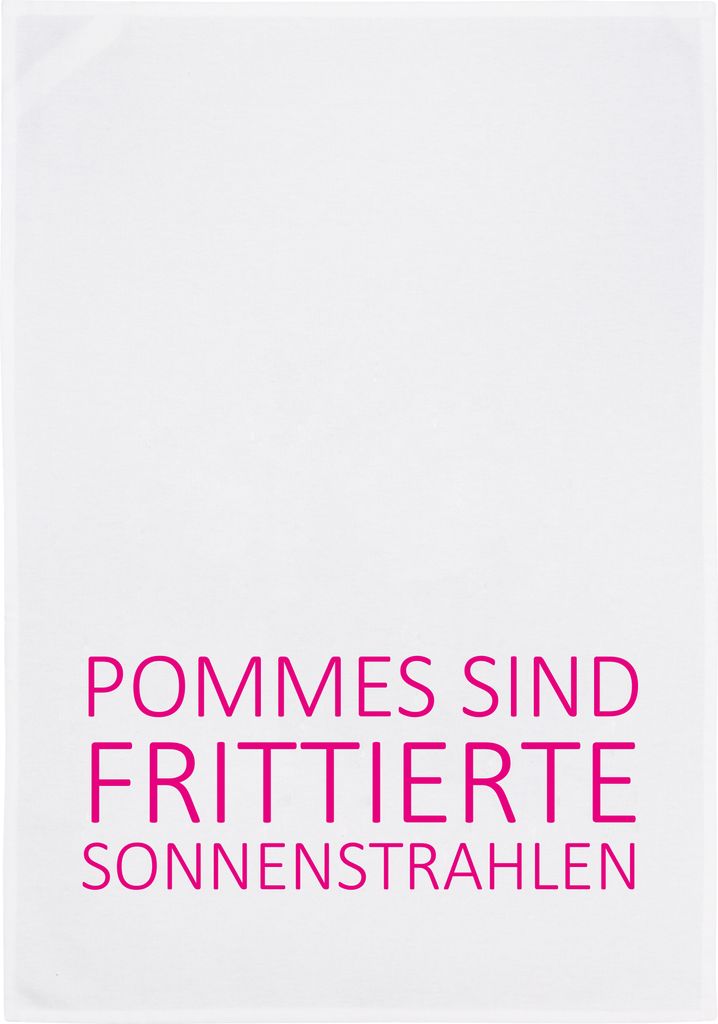 Spruch Geschirr-Tuch Küchen-Tuch - Geschirr Handtuch 50 x 70 cm HW111A