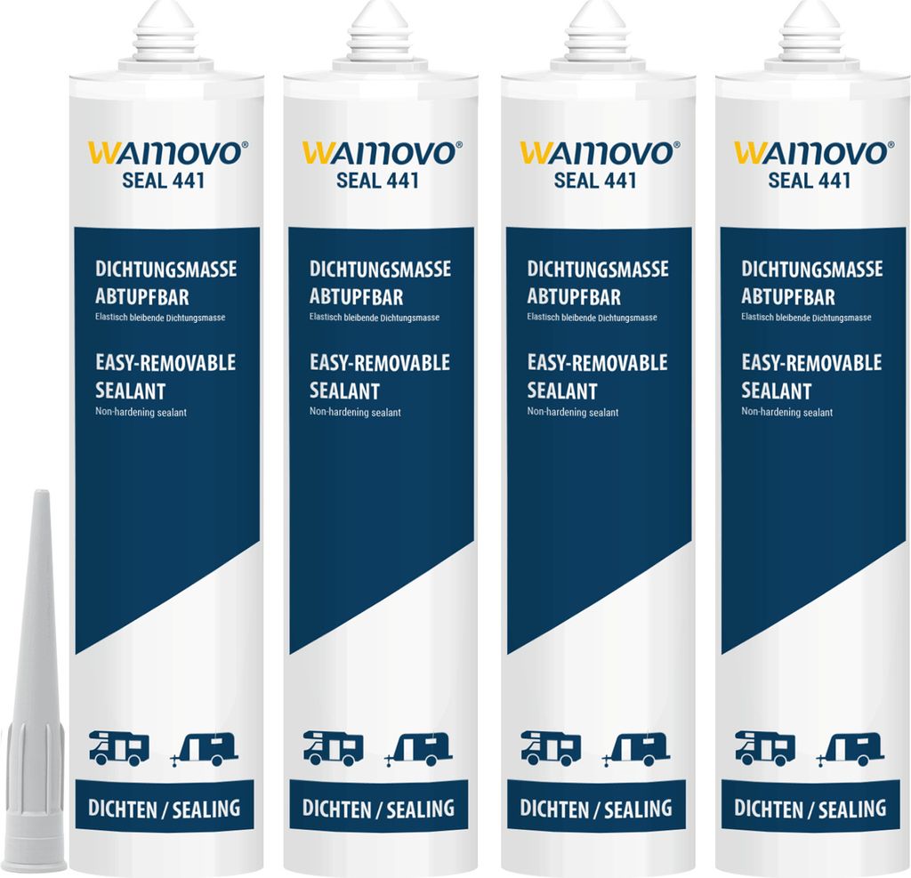 Dichtstoff wamovo® SEAL441 | 1240 ml | abtupfbar | Grau| Produktbild 