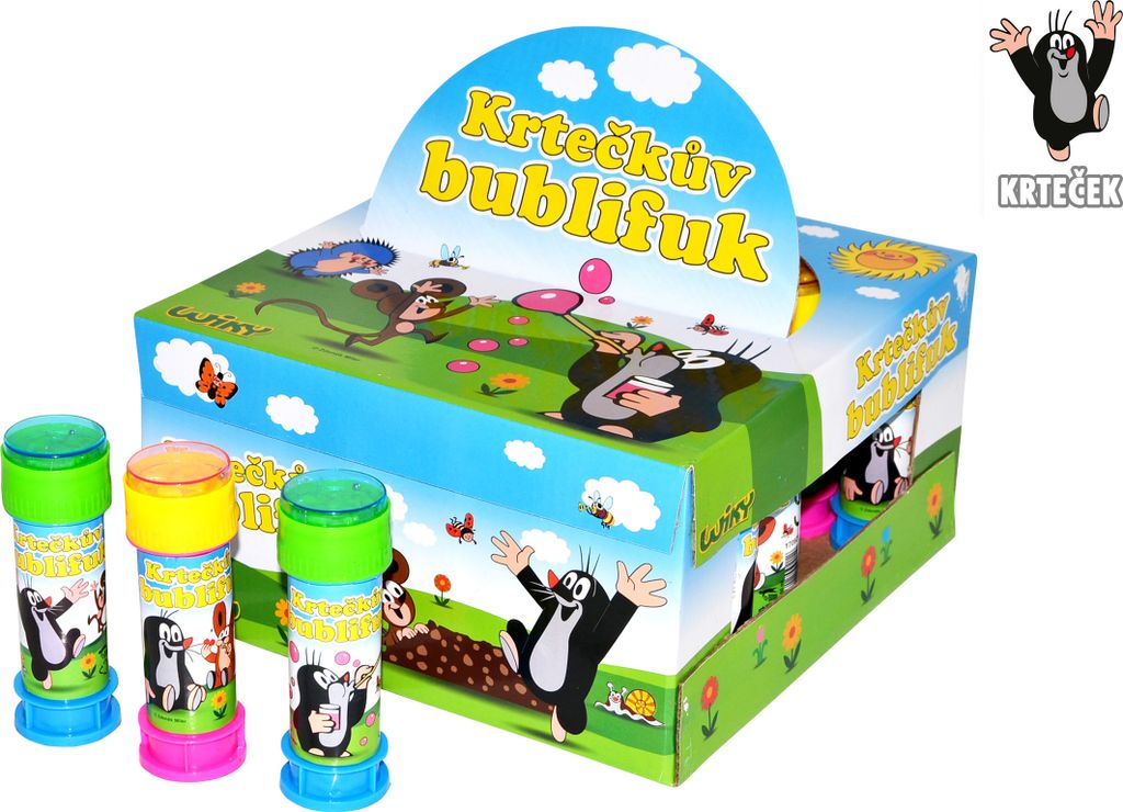 Krteček - krtek - bublifuk 50 ml - 1 ks Obrázek produktu 