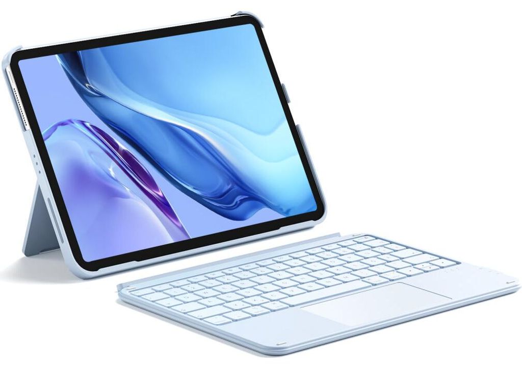 inateck Keyboard QWERTZ iPad Air 4/5Gen Com. blue