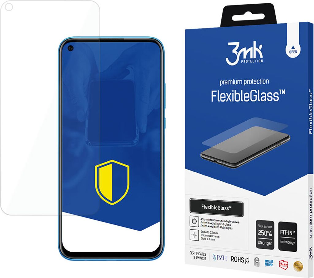 3MK FlexibleGlass Hybridglas til Huawei P20 Lite 2019