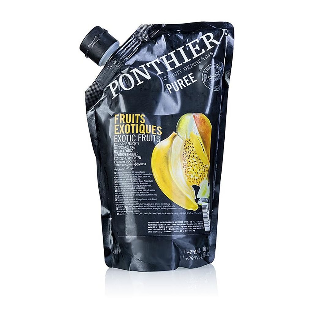 Ponthier Püree Exoten Mix, mit Zucker - 1kg