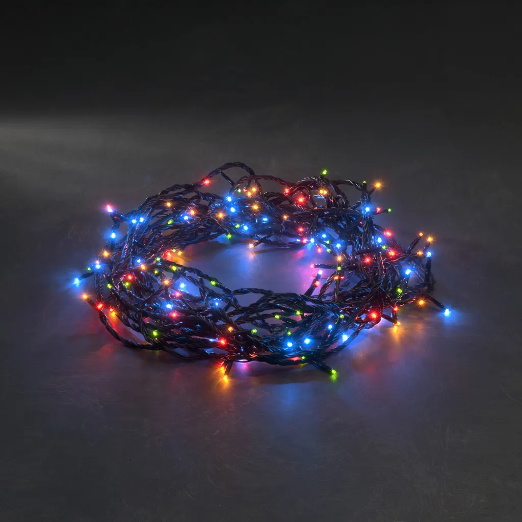 Chaîne d'éclairage Noël extérieur étanche 400 Micro LED haute densité