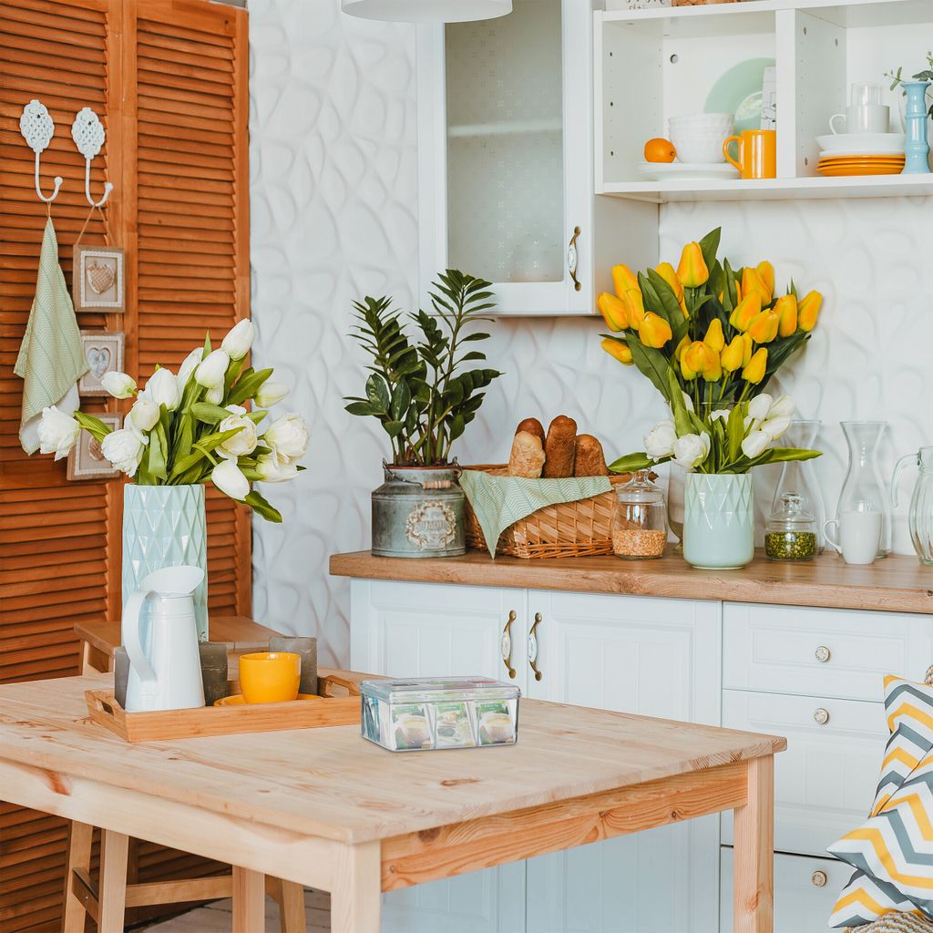 Relaxdays Teebox, Kunststoff, 6 Fächer, Teekasten mit Produktbild 