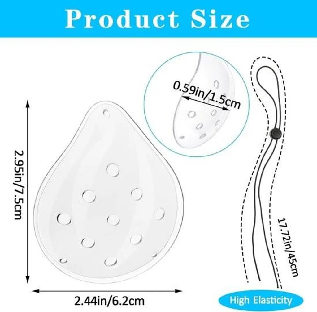 Coque de protection oculaire transparente avec élastique de maintien