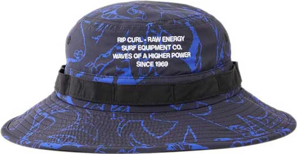 Chapeau de Brousse Rip Curl Raw Energy Taille S-M Gris