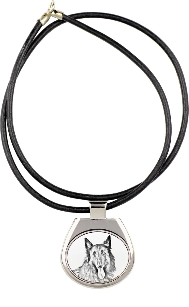 Collana con Cane Azawakh I Art-Dog: Ciondolo con Foto Personalizzata