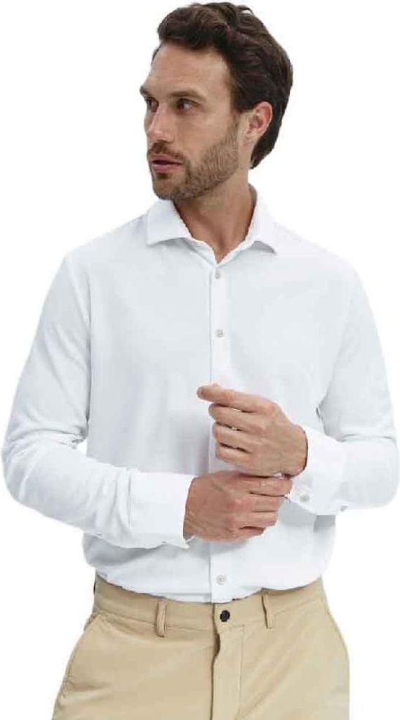 Sepiia Rvita Regular Fit Langarmhemd Weiß 4XL Herren Weiß 4XL