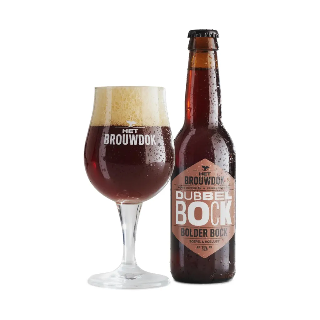 Pack 12 Bières Bolderbock Dubbel Bock Het Brouwdok pour Dégustation