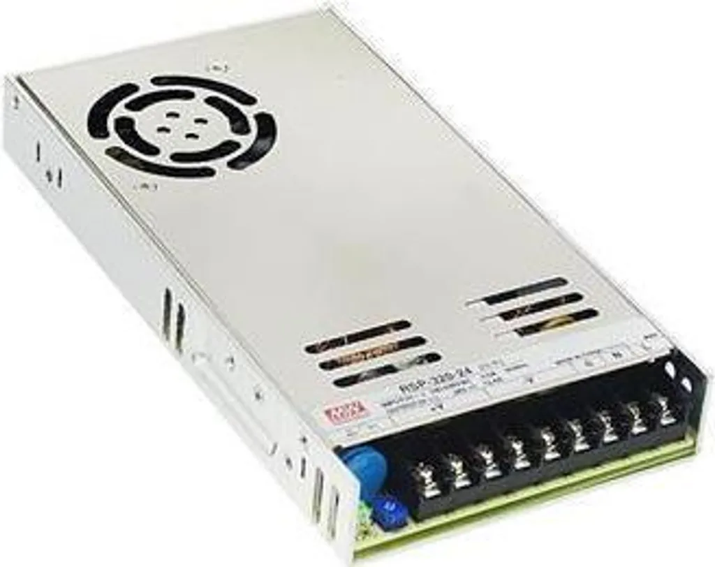 Alimentation 5V 320W avec PFC Active MEAN WELL RSP-320-5 Format Slim