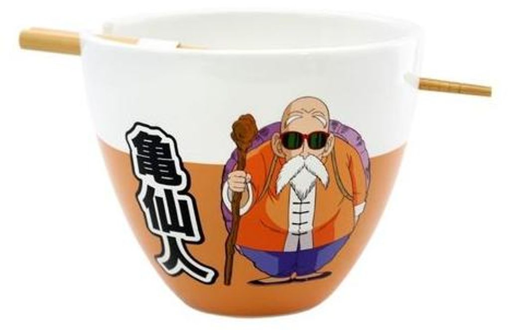 Set Bol para Ramen con Palillos Maestro Roshi Dragon Ball Z Imagen del producto 