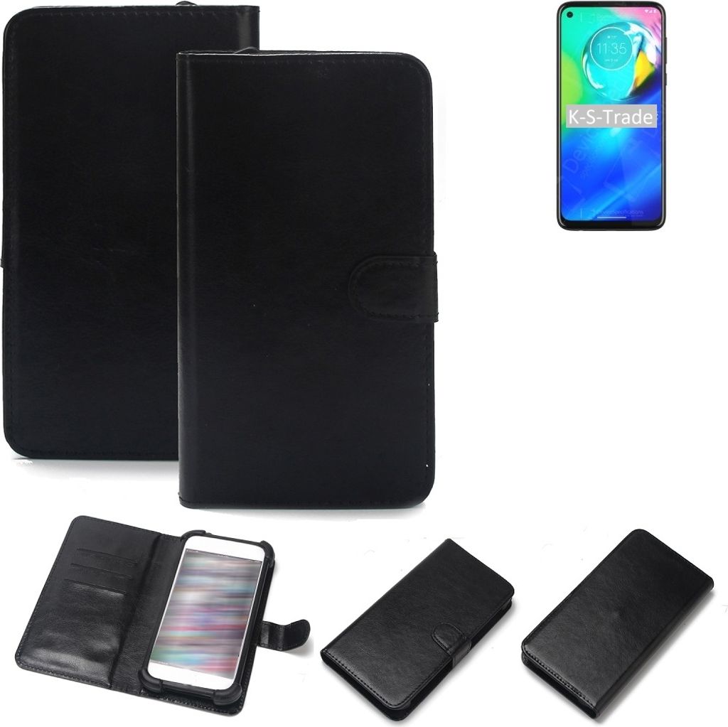 K-S-Trade Handyhülle Schutzhülle kompatibel mit Motorola Moto G Power Handy Schutz Hülle Handyhülle Bumper schwarz 1x