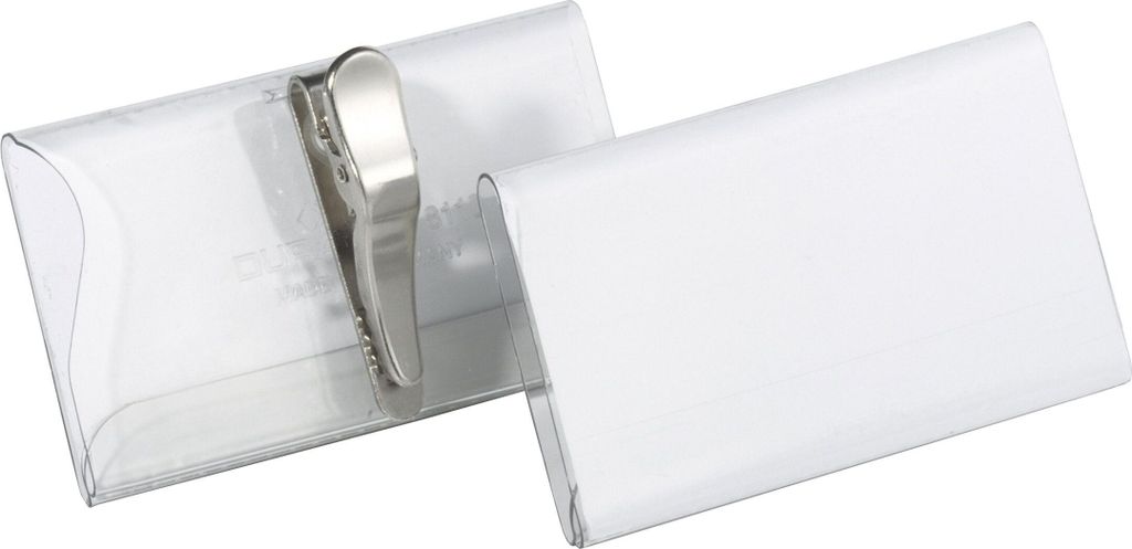 Durable 8110-19, Na šírku, PVC, Priehľadná, Strana, 75 mm, Obrázok produktu 