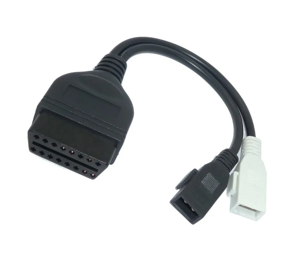 Solution Diagnostic Prise 2x2 pour VW Audi Seat via Adaptateur OBD2 II
