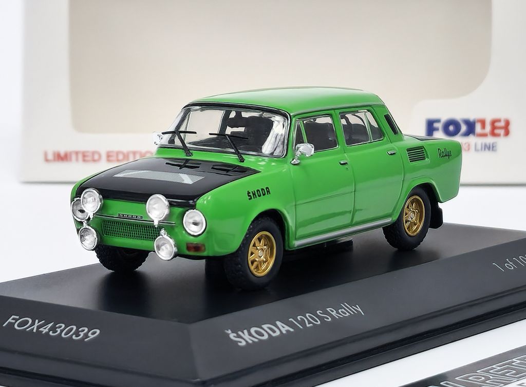 Škoda 120 S Rally FOX18 1:43 Obrázek produktu 