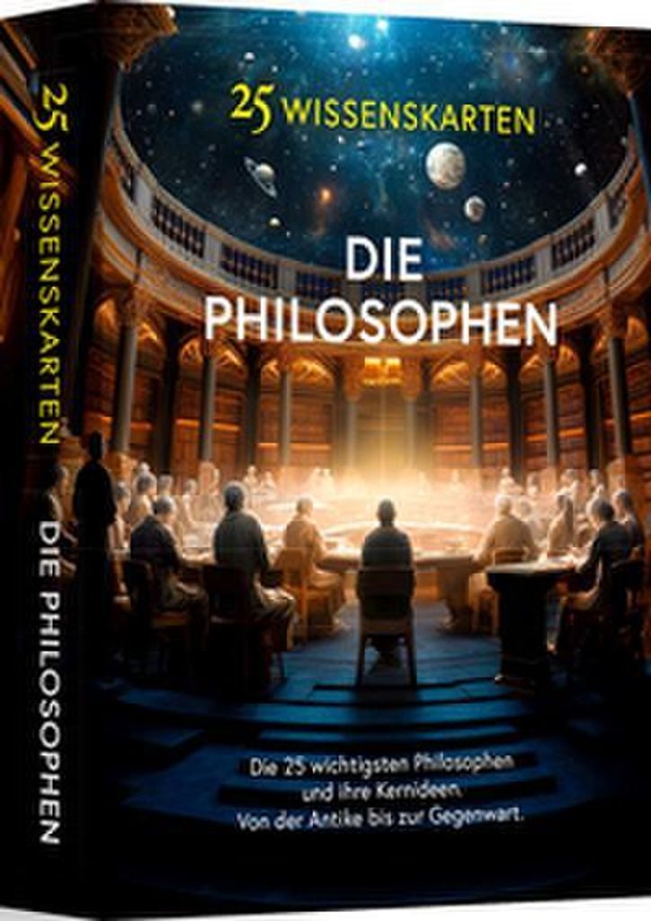 25 Wissenskarten - Die Philosophen