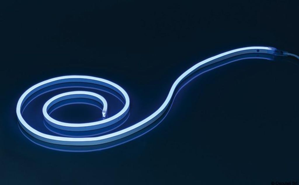 Neonlicht flexibler LED-Streifen 24V blau 12W - Osculati 13.705.24