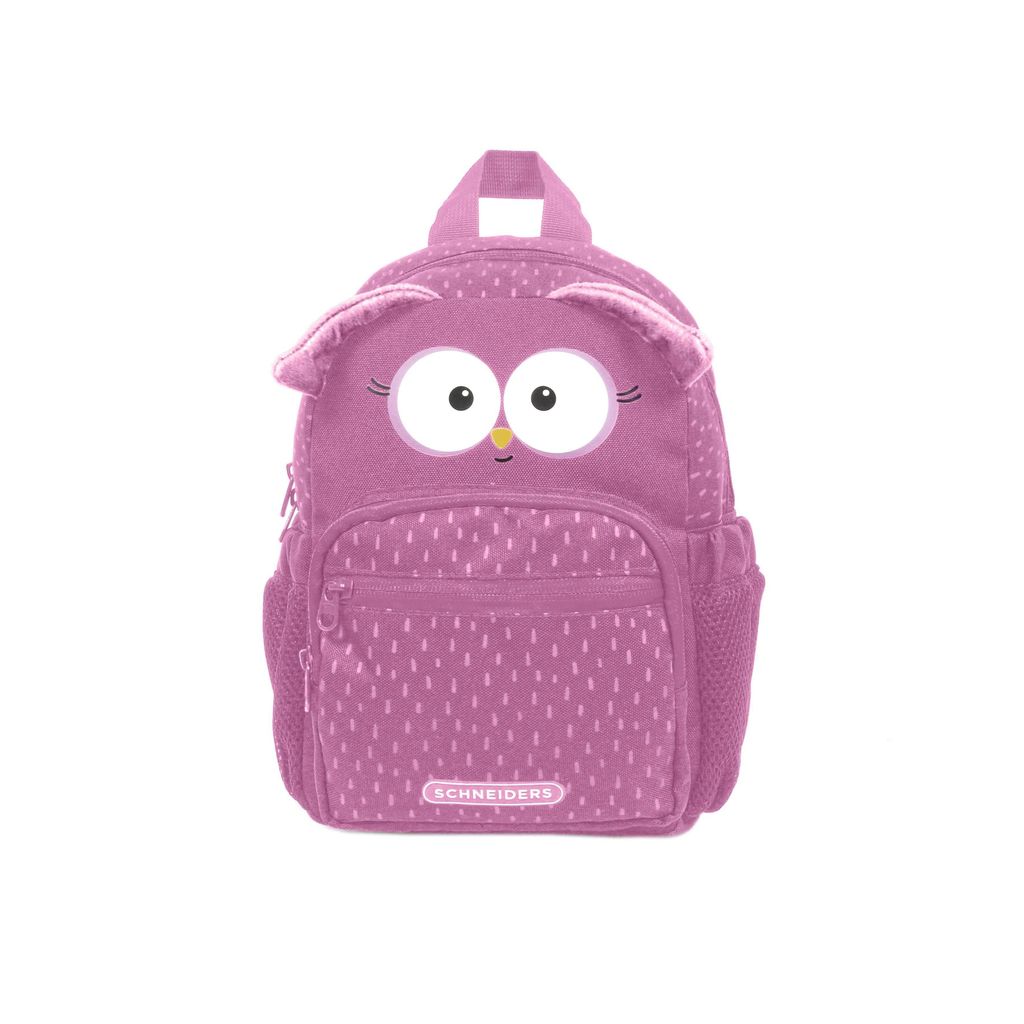 SCHNEIDERS Kindergartenrucksack Eule Kunstfaser pink Produktbild 