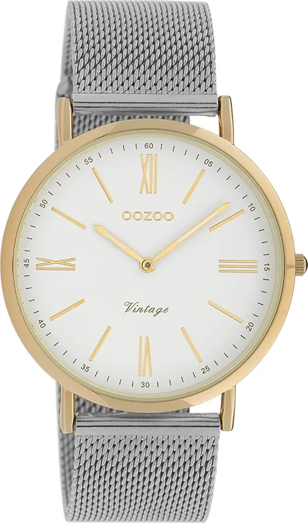 Orologio Oozoo Vintage UOC20066 Donna Argento - Acciaio Inossidabile