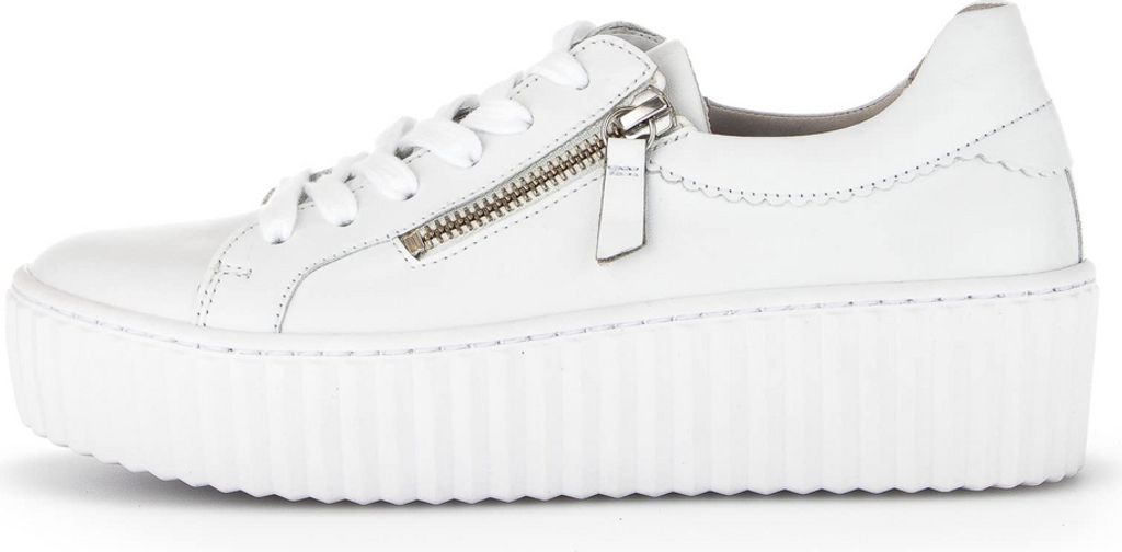 Gabor Plateau Schnürschuhe Damen 31373538333538 Weiß 39 EU Produktbild 2