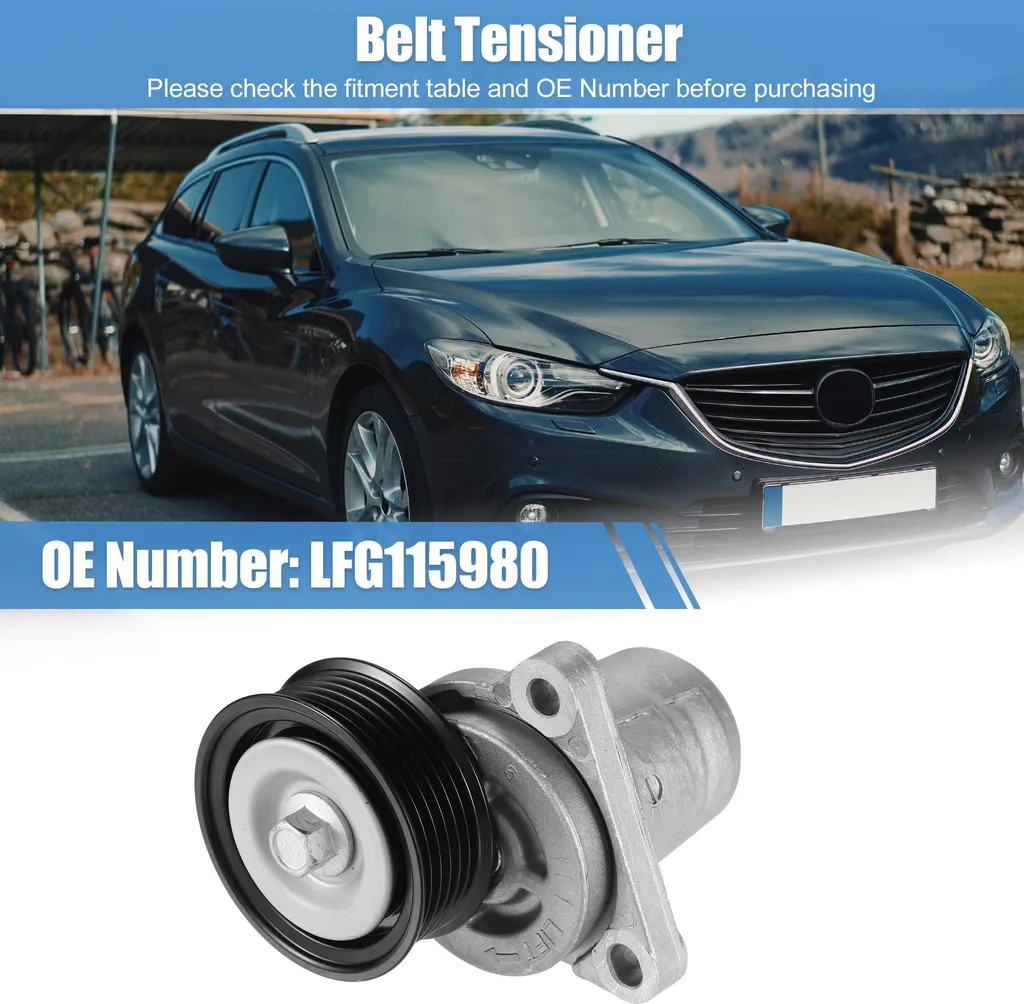 Solution de Réparation Courroie pour Mazda 3 2.3L 2.5L 2010 2011 2012 - 3