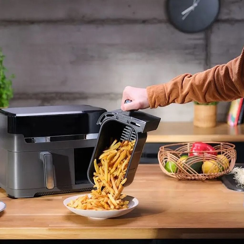 Tefal Dual Easy Fry & Grill Heißluftfritteuse EY905B10 Produktbild 