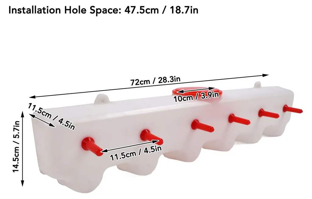 Distributeur de lait 12,9L double face pour agneaux et porcelets - 2