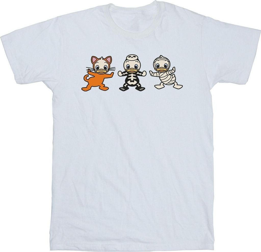 Disney - "Duck Tales Halloween" T-Shirt für Herren BI51183 (4XL) (Weiß)