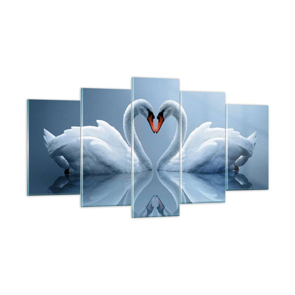 Bilder auf glas - Ladung Dampf Wasser - 160x85cm - Glasbilder - Wandbilder - Kunstdruck - zum Aufhängen bereit - Wanddekoration aus Glas - Glas Bi...