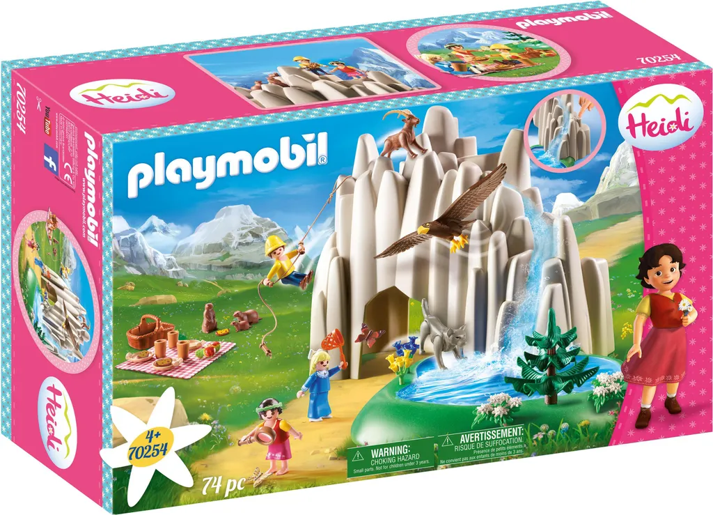 Playmobil 70254 Heidi au lac de cristal : le cadeau idéal pour s'amuser