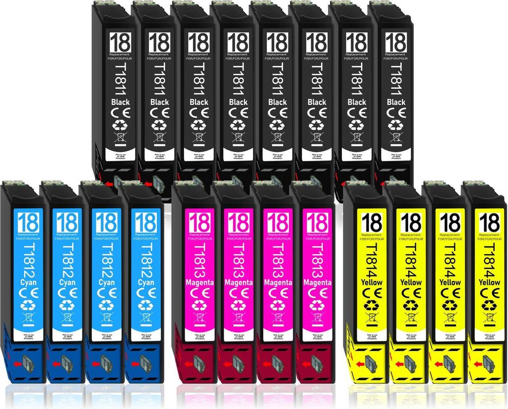 20er Pack Druckerpatronen 18 18XL kompatibel mit Epson XP-415