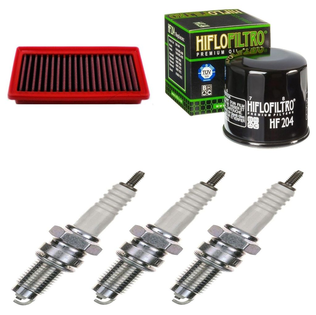 Service-Kit für Triumph Trophy 1215 ABS 2013-2014 Luftfilter Ölfilter Zündkerzen von pamoto - Neu