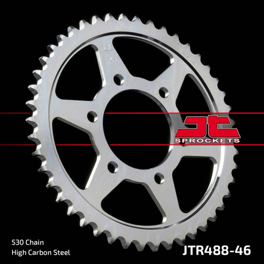 JTSPROCKETS Kettenrad JTR488.46 Hinten Kohlenstoffstahl