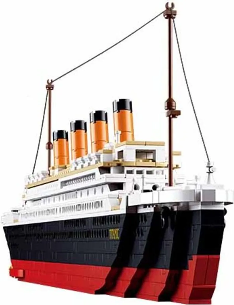 Jeu de Construction Titanic Géant Maquette de Briques à Assembler - 6