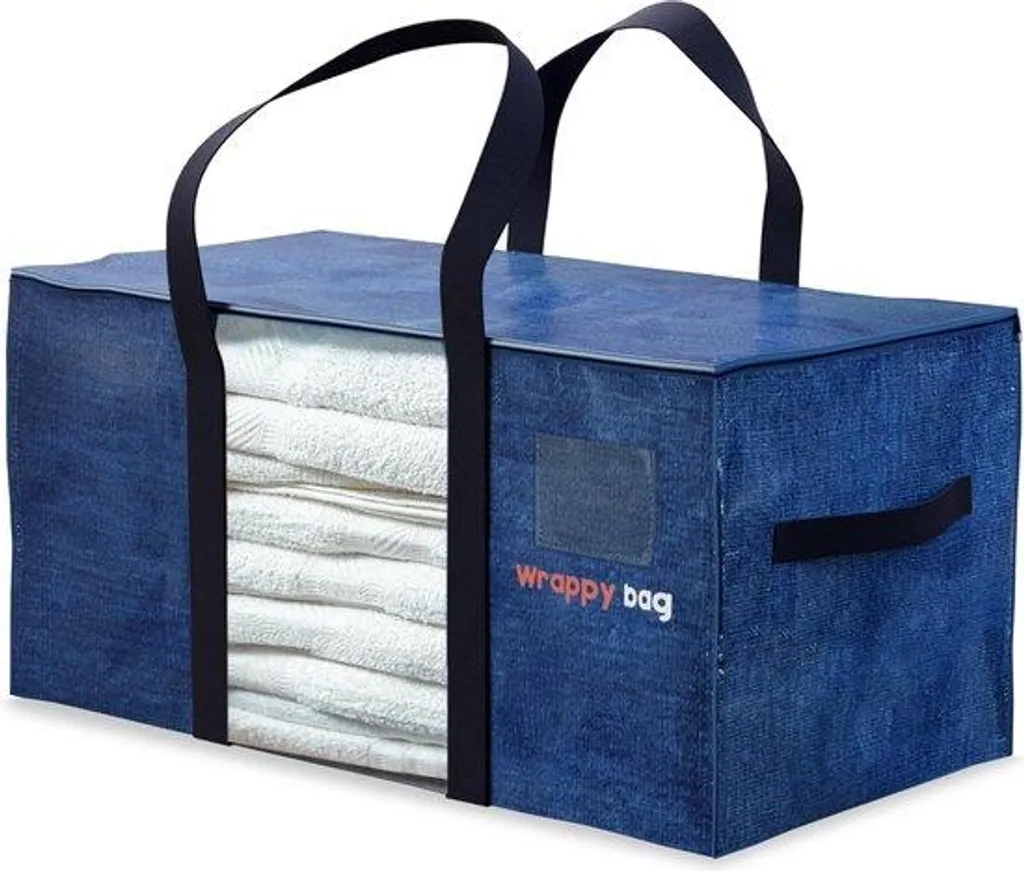 Sac de stockage XXL avec compartiments pour déménagement et rangement vide