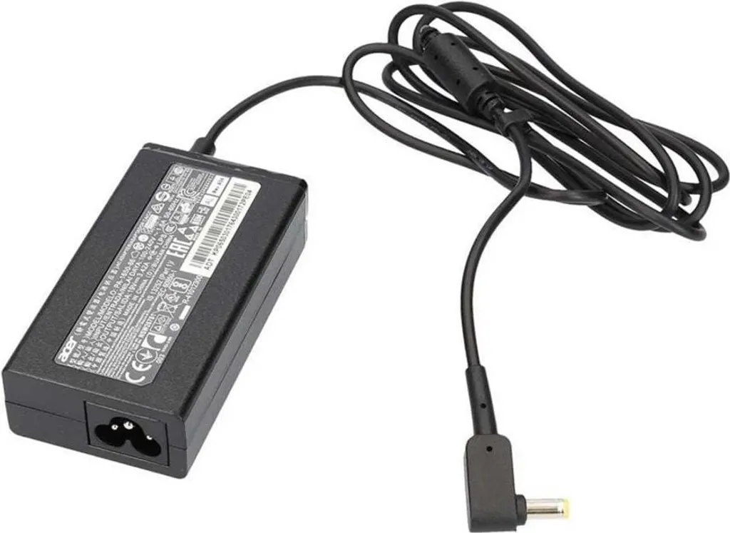 Chargeur Acer 19V 65W pour Télétravail - Alimentation PC Portable Noir
