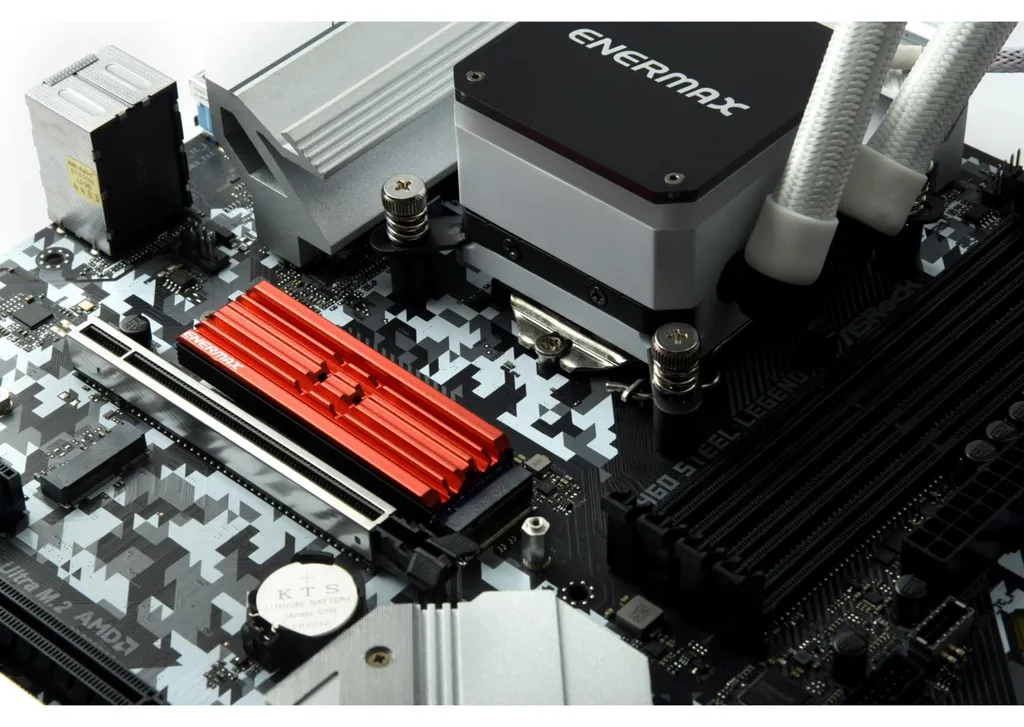 Enermax ESC001 Dissipateur Thermique M.2 SSD Cooler Performance