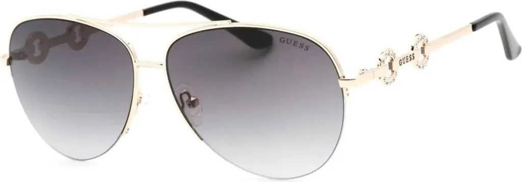Guess GF6171-32B: Occhiali da Sole Protettivi in Metallo Dorato