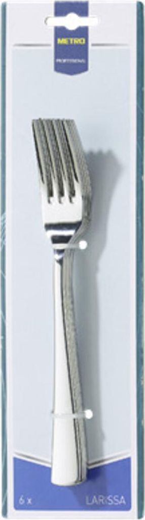 METRO PROFESSIONAL 11812.5 Menügabel Larissa - 18/0 Edelstahl, 12 Stück