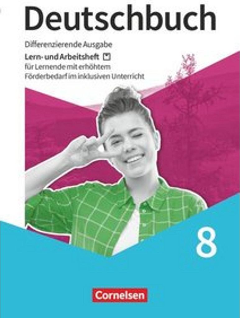 Deutschbuch 8. Schuljahr - Sprach- und Lesebuch - Arbeitsheft mit Lösungen