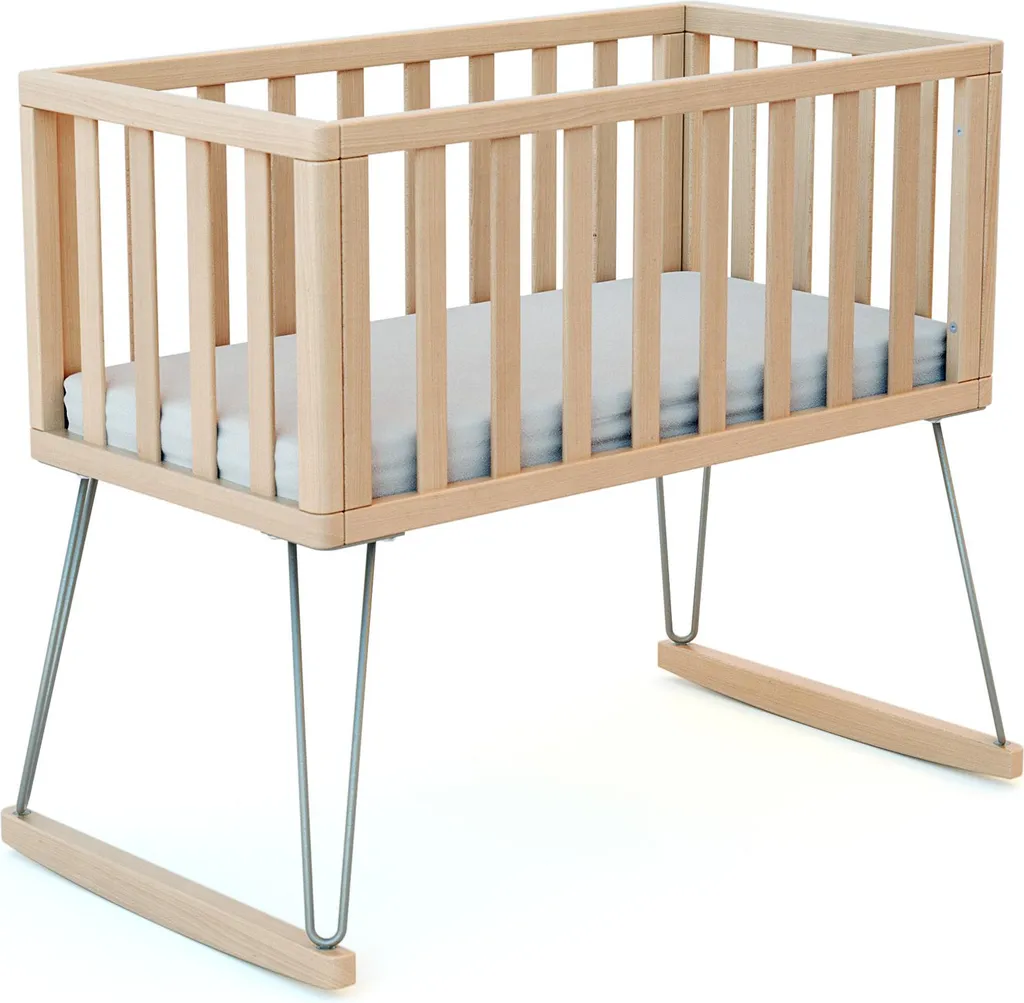 Berceau Bébé Bois Massif JURABABY : Sommeil Apaisé et Hygiène Facile