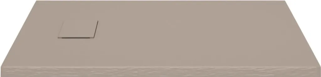 Receveur de Douche Rectangulaire 90x70 cm en SMC Marron Design Moderne